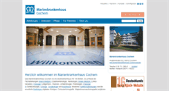 Desktop Screenshot of marienkrankenhaus-cochem.de